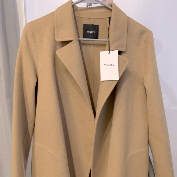 🚫SOLD🚫 Theory wool cashmere coat - Picture 2 of 4